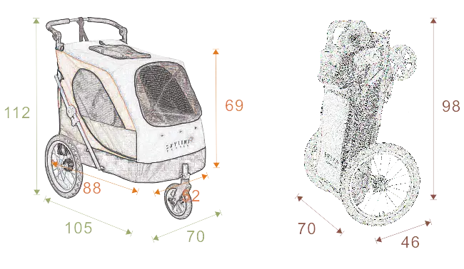 HEAT SHIELD Stroller Cover